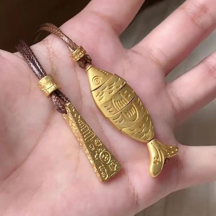 Fish Retro National Style Light Luxury High-grade Pendants