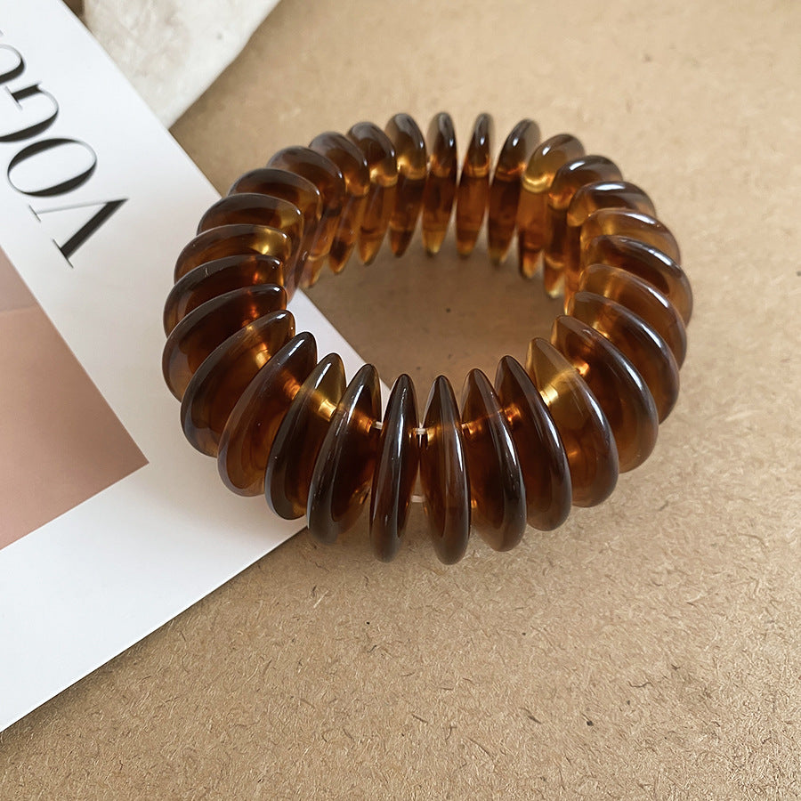 Acrylic Beaded Pearl Vintage Ethnic Style Affordable Bracelets