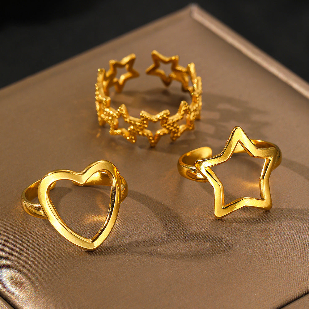 Steel Female Simple Niche Couple Thin Bracelets
