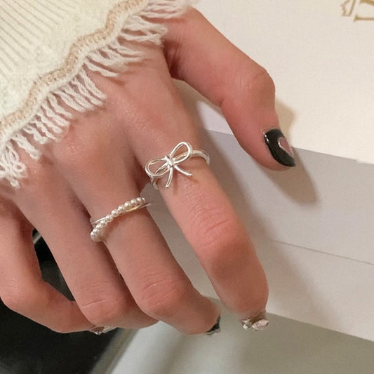 Cross Female Mild Luxury Retro Elegant Rings