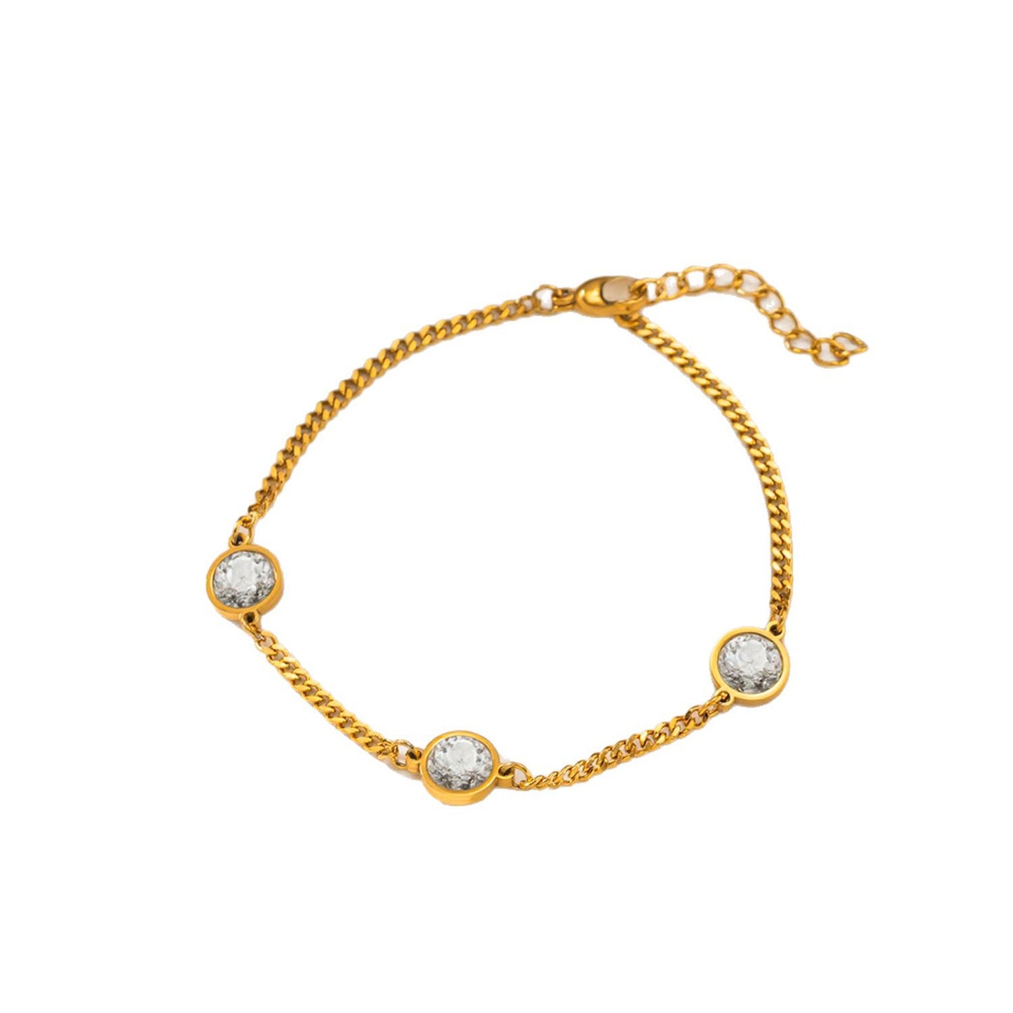 Steel Female Exquisite Thin Chain Gold Jewelry Accessories