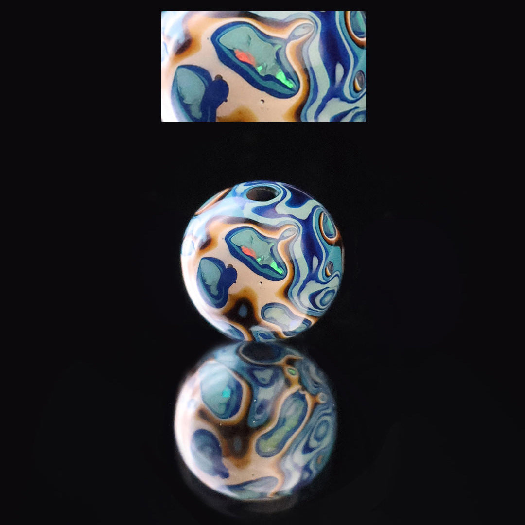Paint Beads Opal Loose Wooden Beaded Rosewood Embryo Single Bracelets