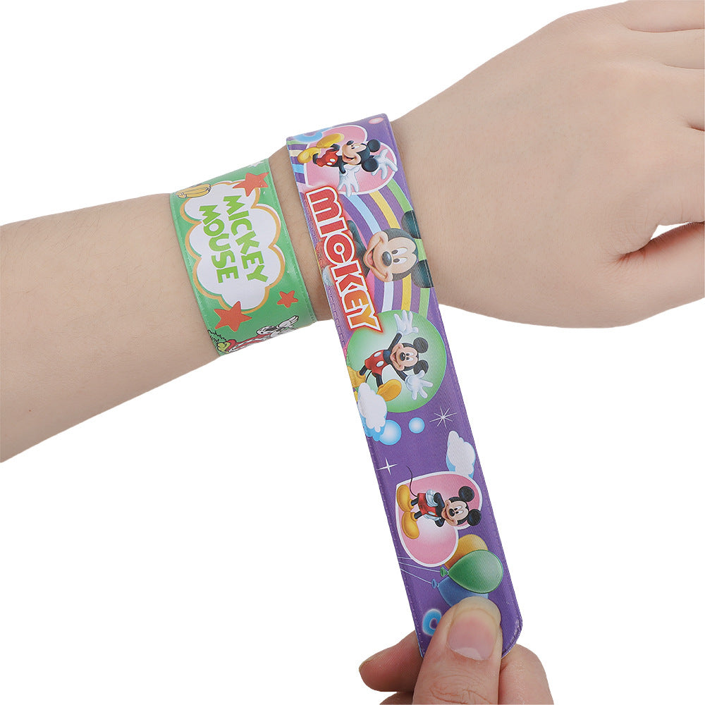 Mickey Mouse Pop Slap Wrist Strap Bracelet