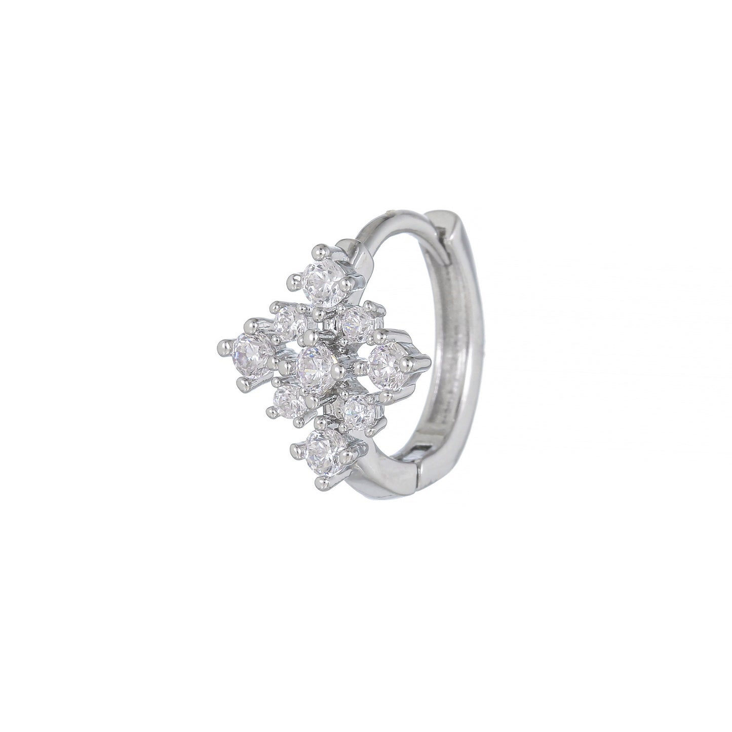 Geometric Micro Inlaid Zircon Clip Cold Ear Buckle