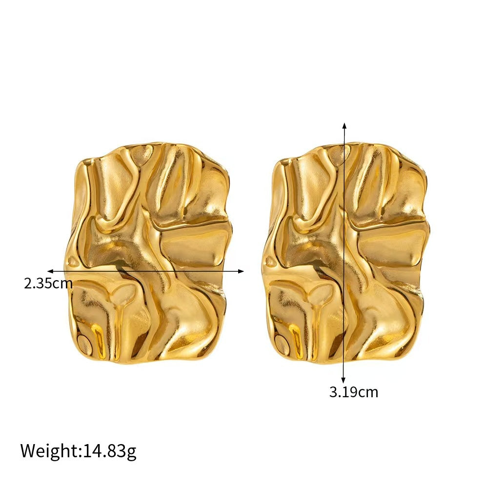Women's High-grade Sense Special Interest Titanium Does Not Earrings