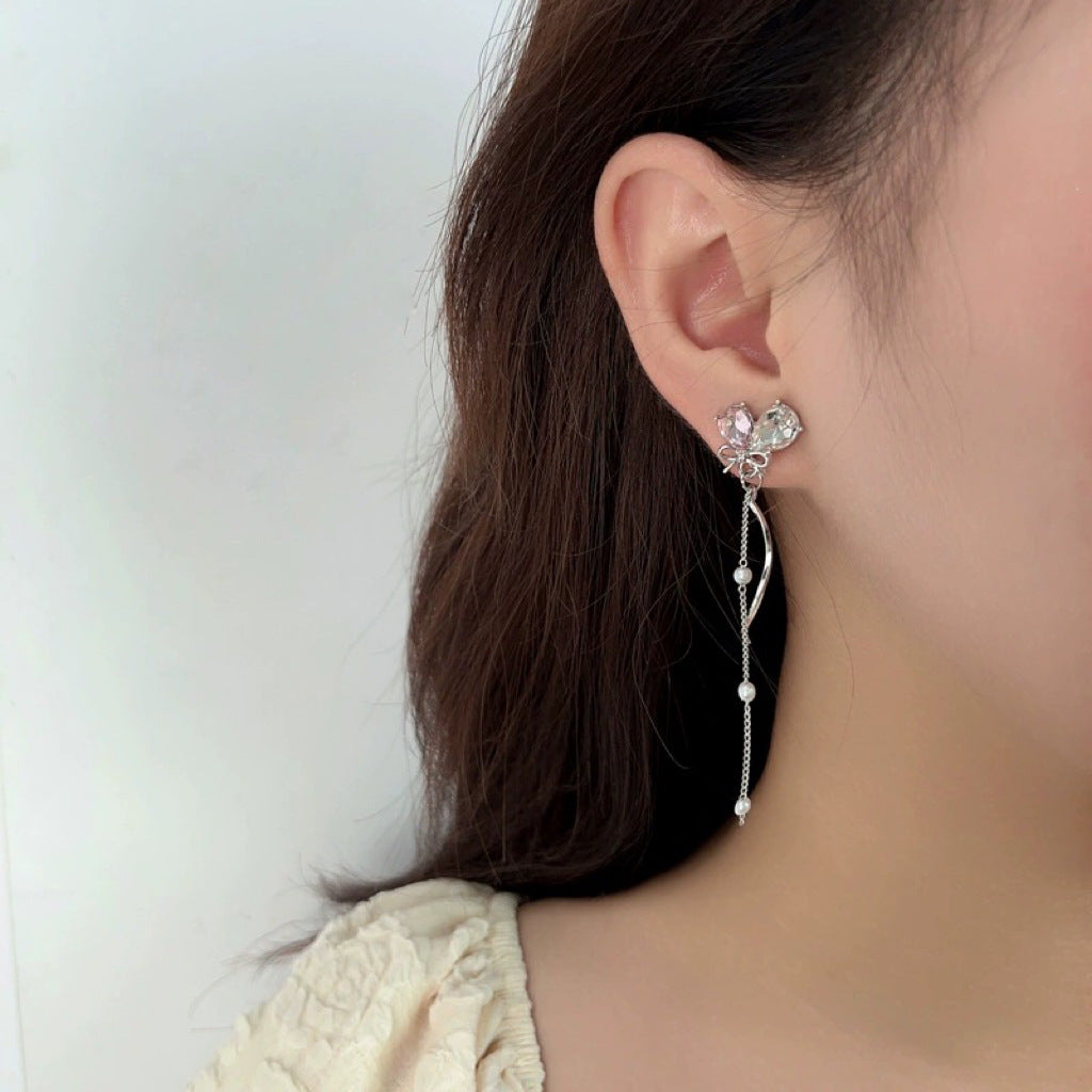 Women's Star Tassel For Light Luxury Sense Earrings