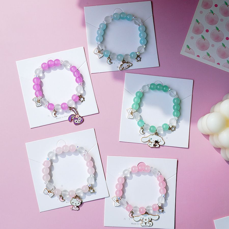 Korean Style Graceful Cute Crystal String Bracelet