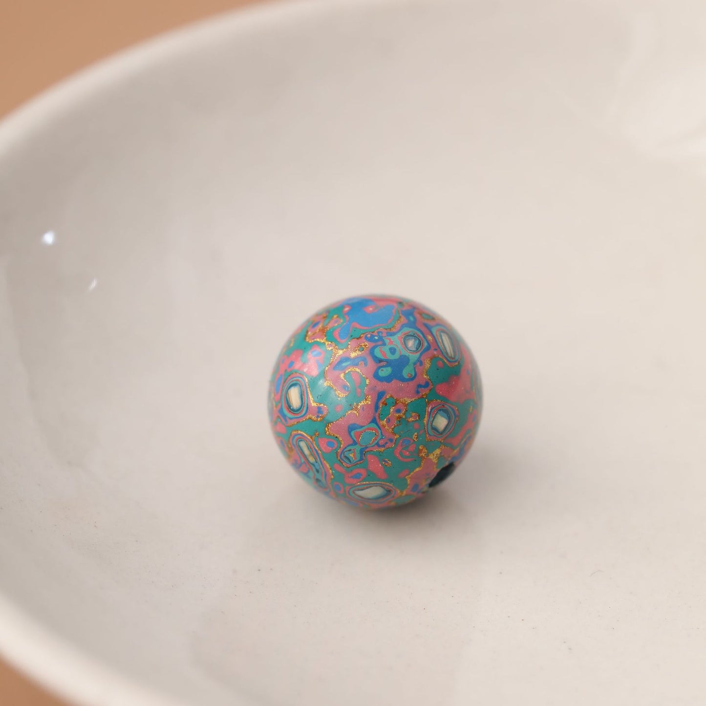 Paint Inlaid Snail Scattered Beads Crafts Live Bracelet
