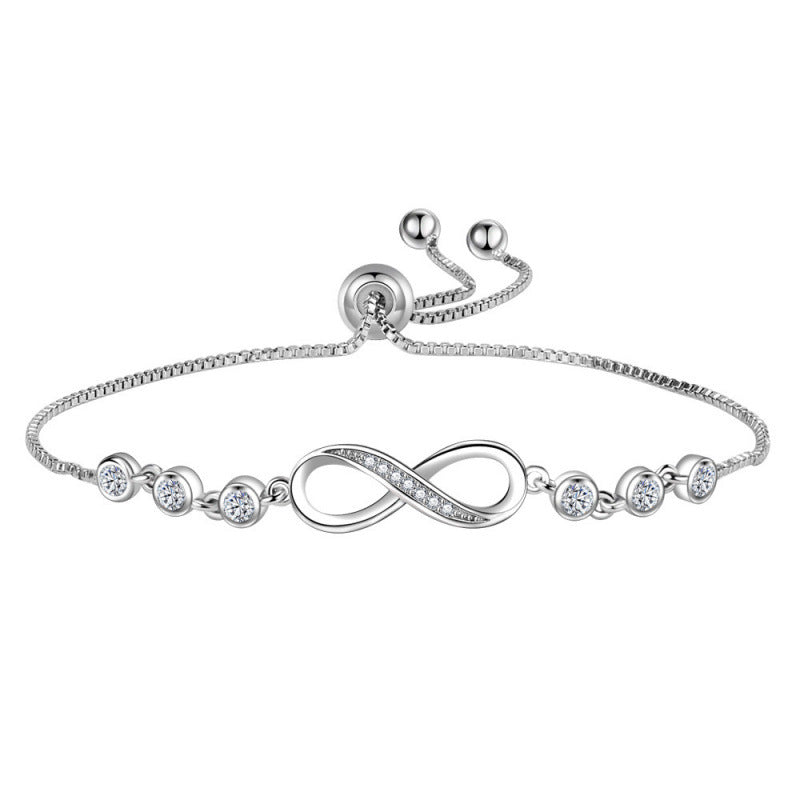 Diamond Adjustable Female Design Jewellery Live Bracelet