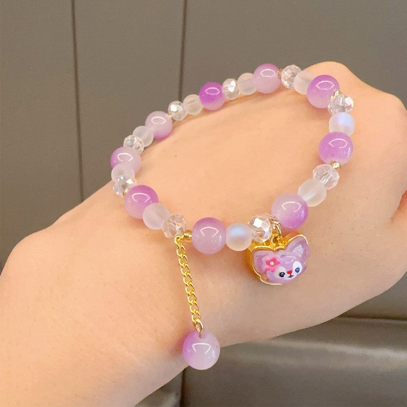 Glamorous Casual Cartoon Ice Crystal Clow Bracelet