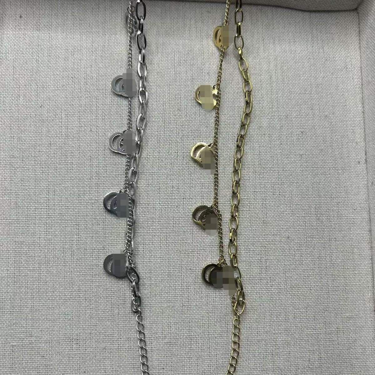 Simple Gold Plating Super Long Color Bracelet