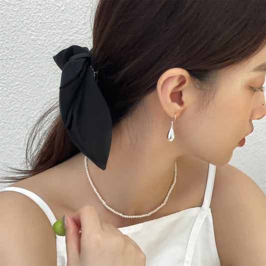 Drop Eardrops Niche Bag Sier Needle High-grade Stud Earrings