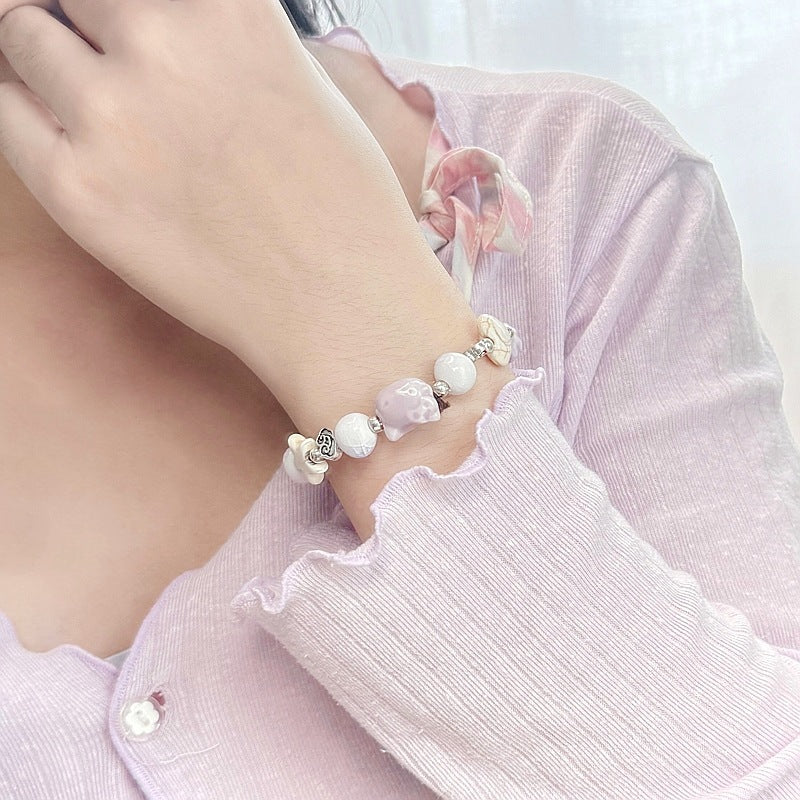 Women's Artistic Crafts Woven Chinese Style Girlfriends Bracelets