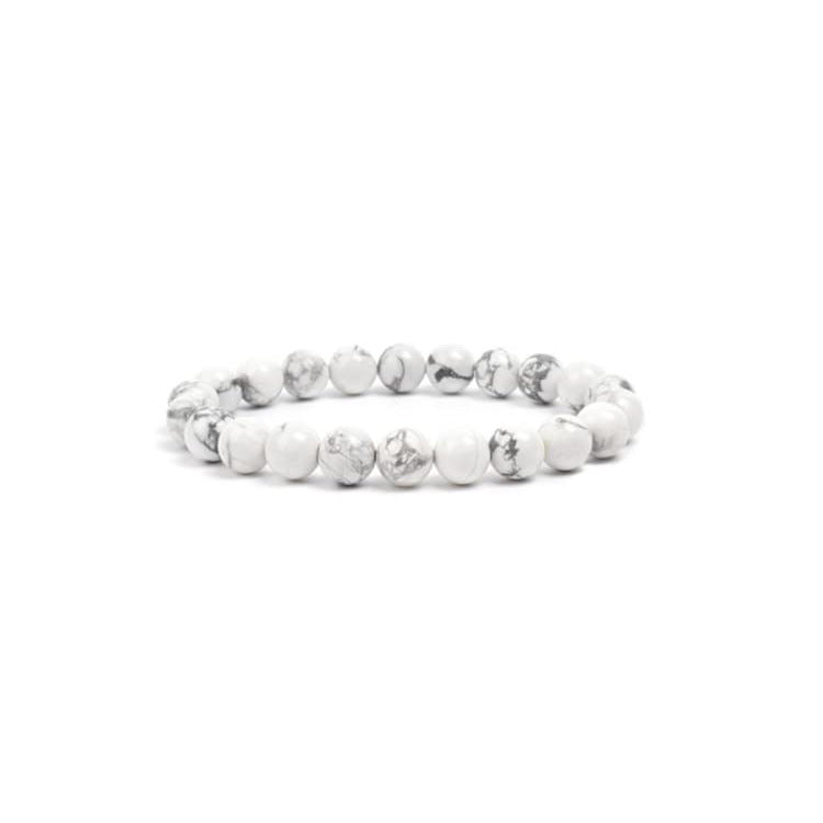 Women's Opal Natural Crystal Stone Beads Elastic String Bracelets