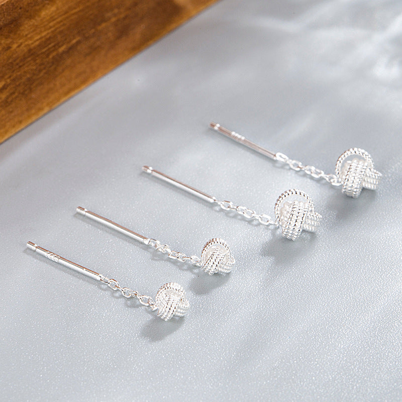 Tassel Short Design Simple Daily High-grade Earrings