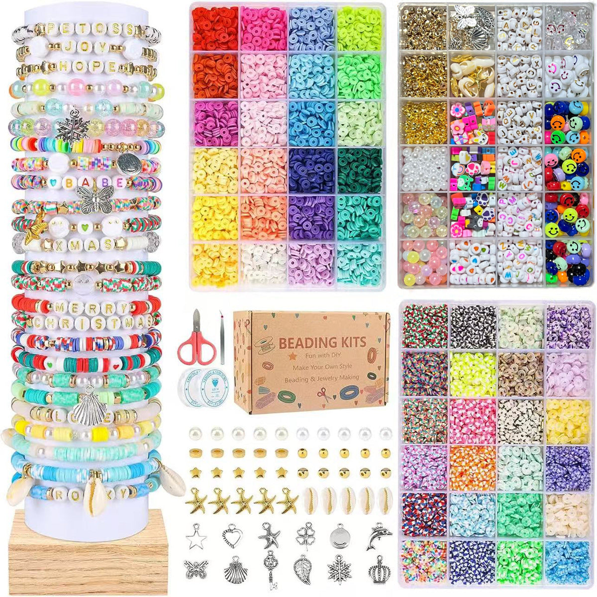 Beads Micro Glass Bead Solid Color Scattered Jewelry Accessories