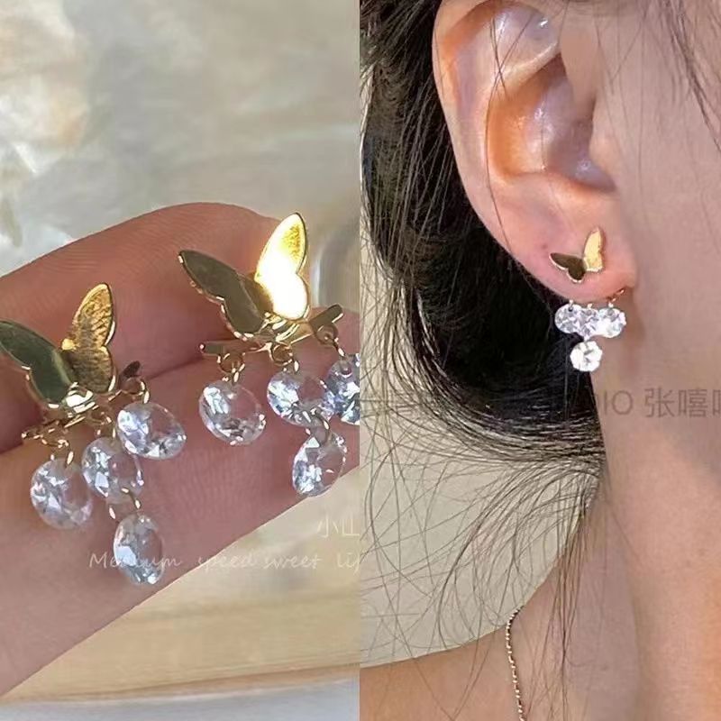 Cartoon Female Fashion Design Korean Style Earrings