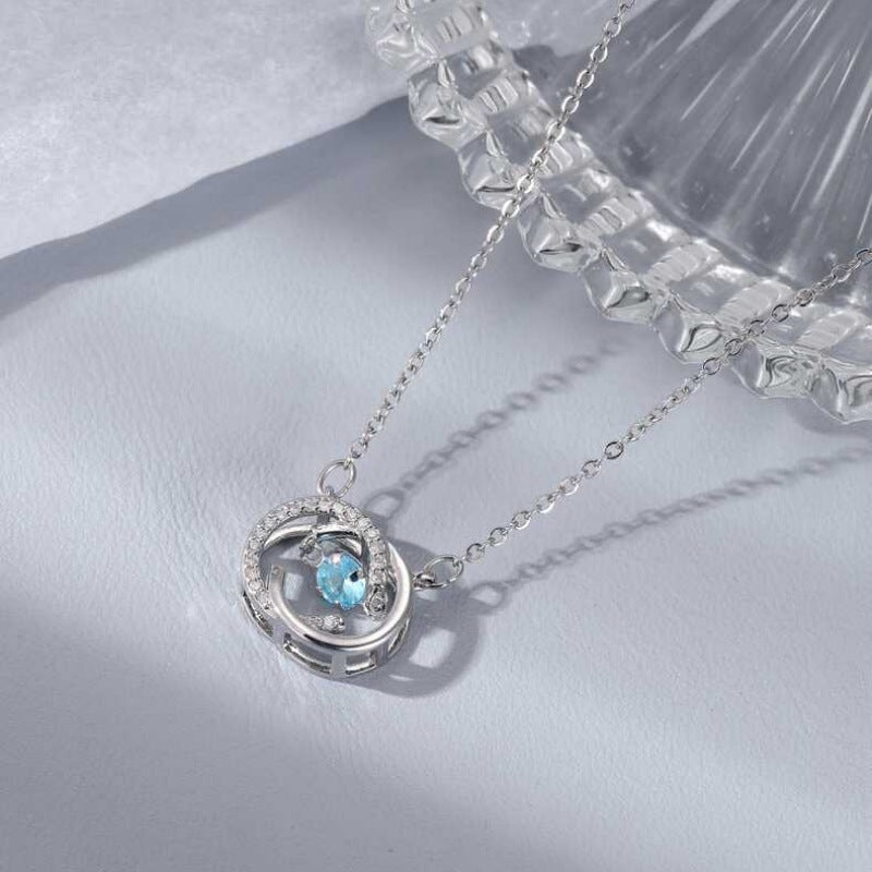 Double High-grade Design Cold Style Simple Pendants