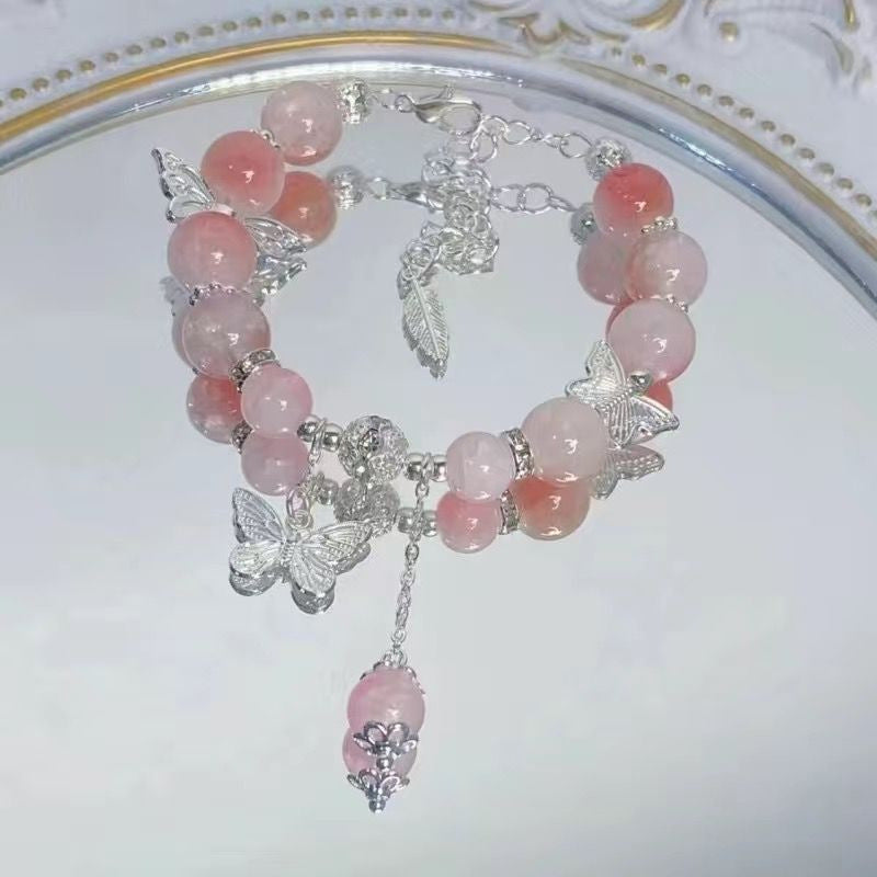 Female Design Sweet Cute Princess Colored Glaze Girlfriends Bracelets