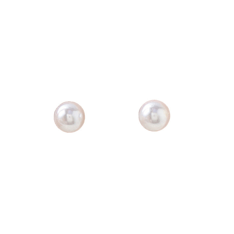 Korean Style Simple Vintage Pearl High-grade Ear Tassel Female Niche Earrings