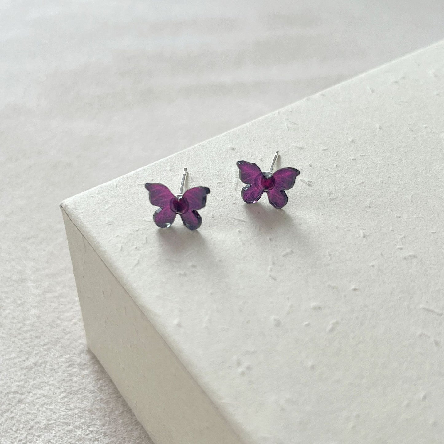 Needle Fairy Three-dimensional Butterfly Female Sweet Earrings