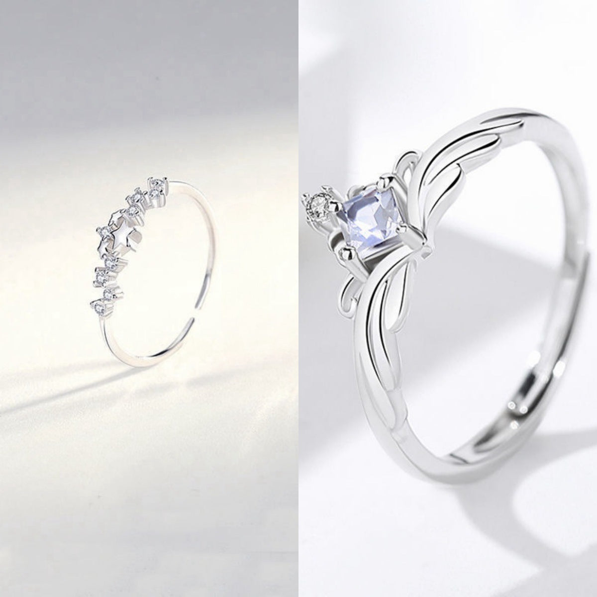 Temperament Wild Opening Adjustable Design Gift Fresh Ring