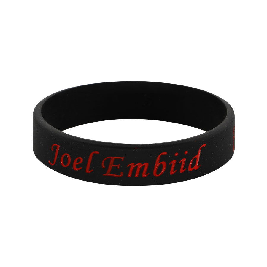 Star Concave Thickened Silicone Kobe James Basketball Bracelet