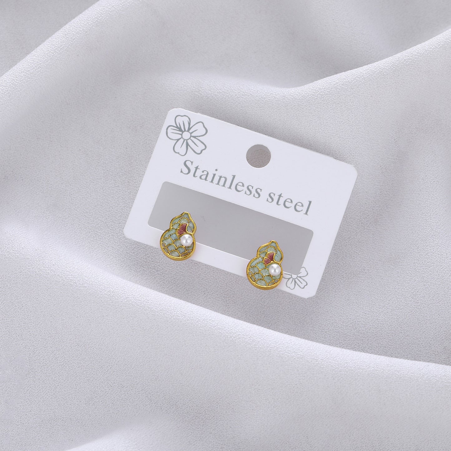 Style Pearl Affordable Luxury Fashion Simple Fresh Holiday Stud Earrings