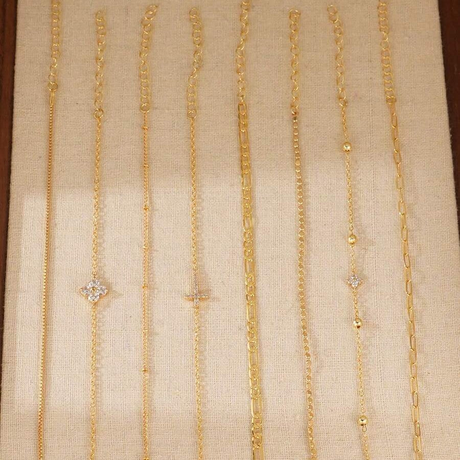 Fashion Twin Chain Simple Light Luxury Bracelet
