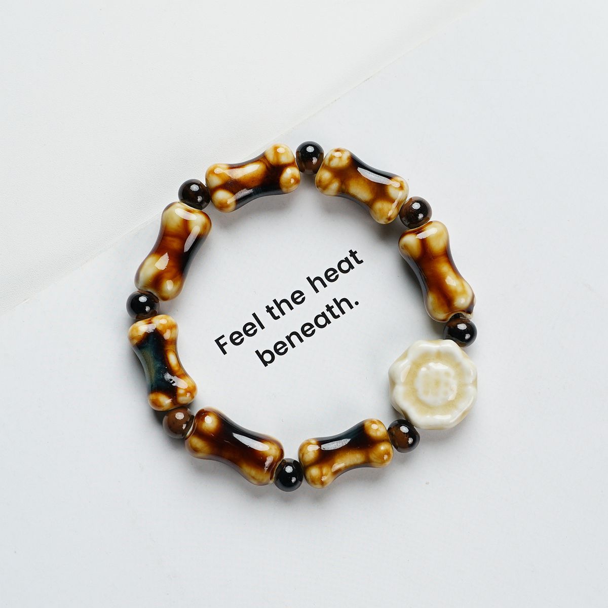 Ceramic Beaded Small Fresh Live Sweet Bracelet