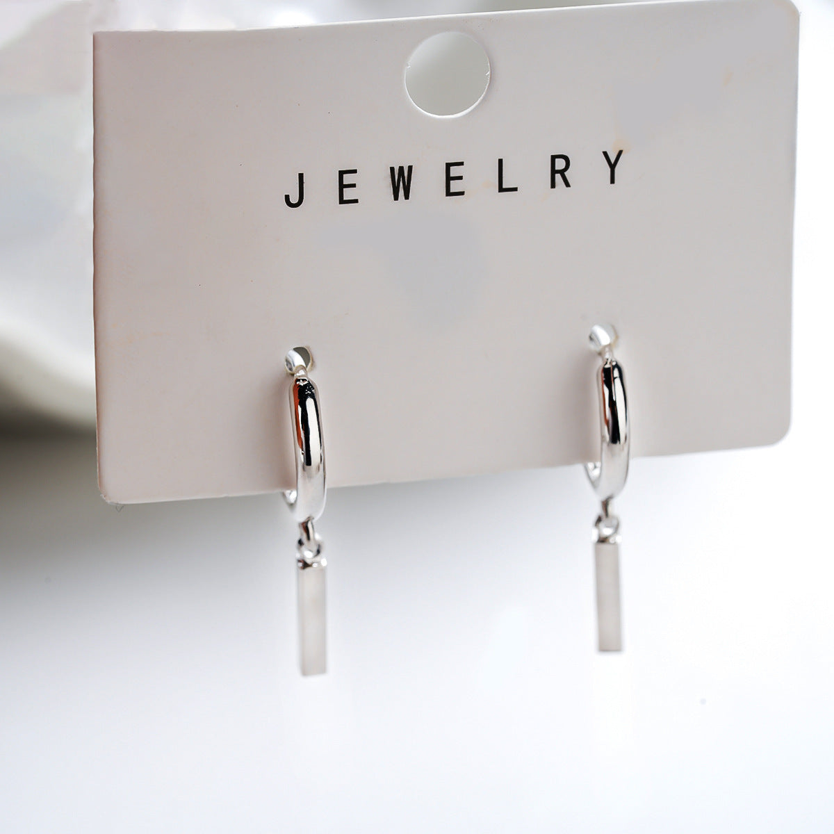 Small Sier Bar High-grade Design Affordable Luxury Fashion Trendy Female Rings