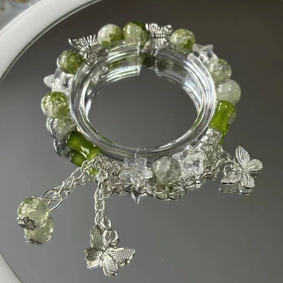 Time Of Sunrise Impression Niche Advanced Retro Beaded Light Luxury Bracelets