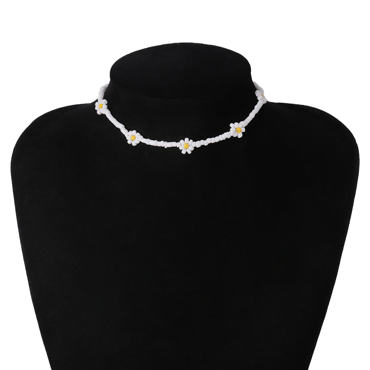 Women's Personalized Simple Contrast Color Creative Woven Necklace
