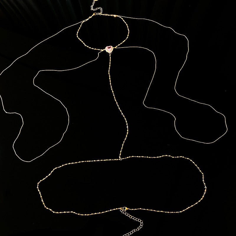 Women's Sweet Cool Hot Love Stars Fashion Creative Design Sense Clavicle Necklace