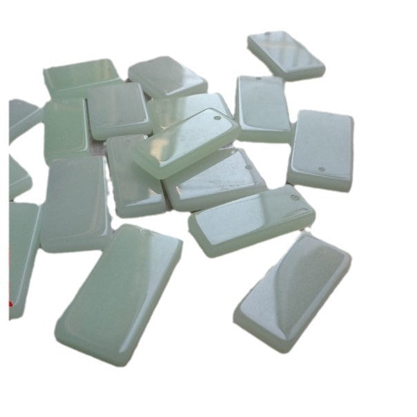 Luminous Stone Square Lucky Long Fluorescent Pendants