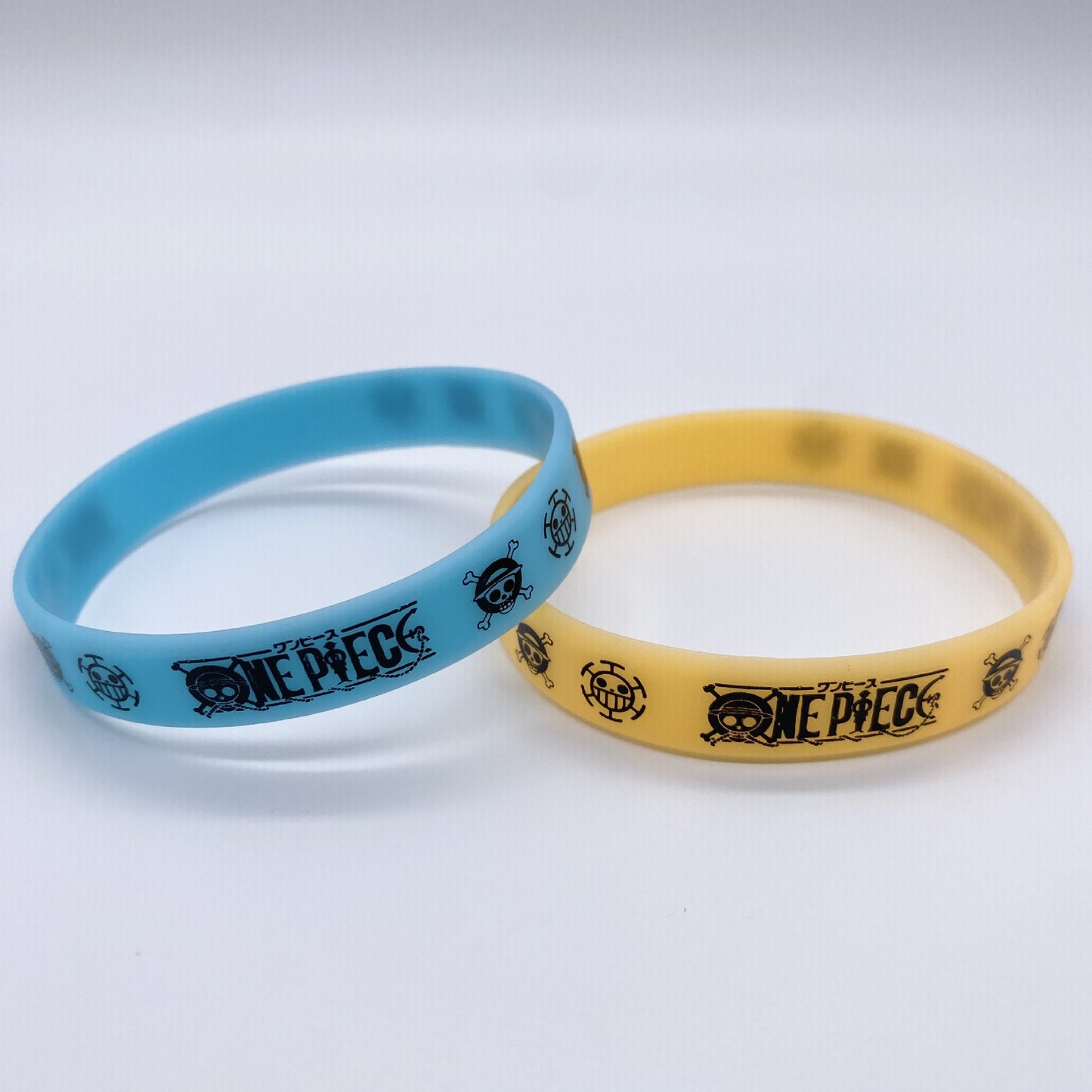 Anime One Piece Silicone Luminous Sports Wristband Bracelet