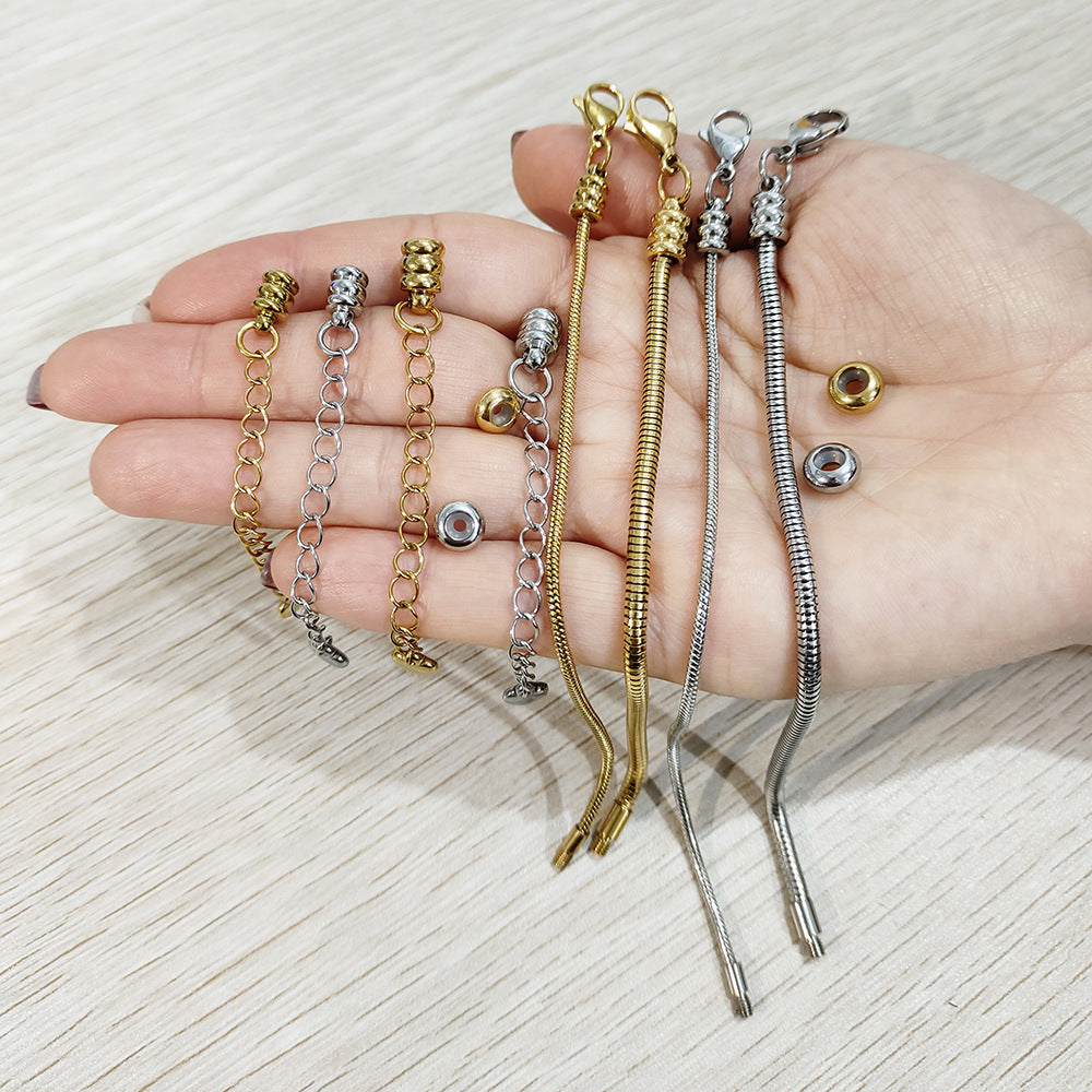 Snake Bones Chain Universal Wear Vacuum Furnace Plating Real Bracelets