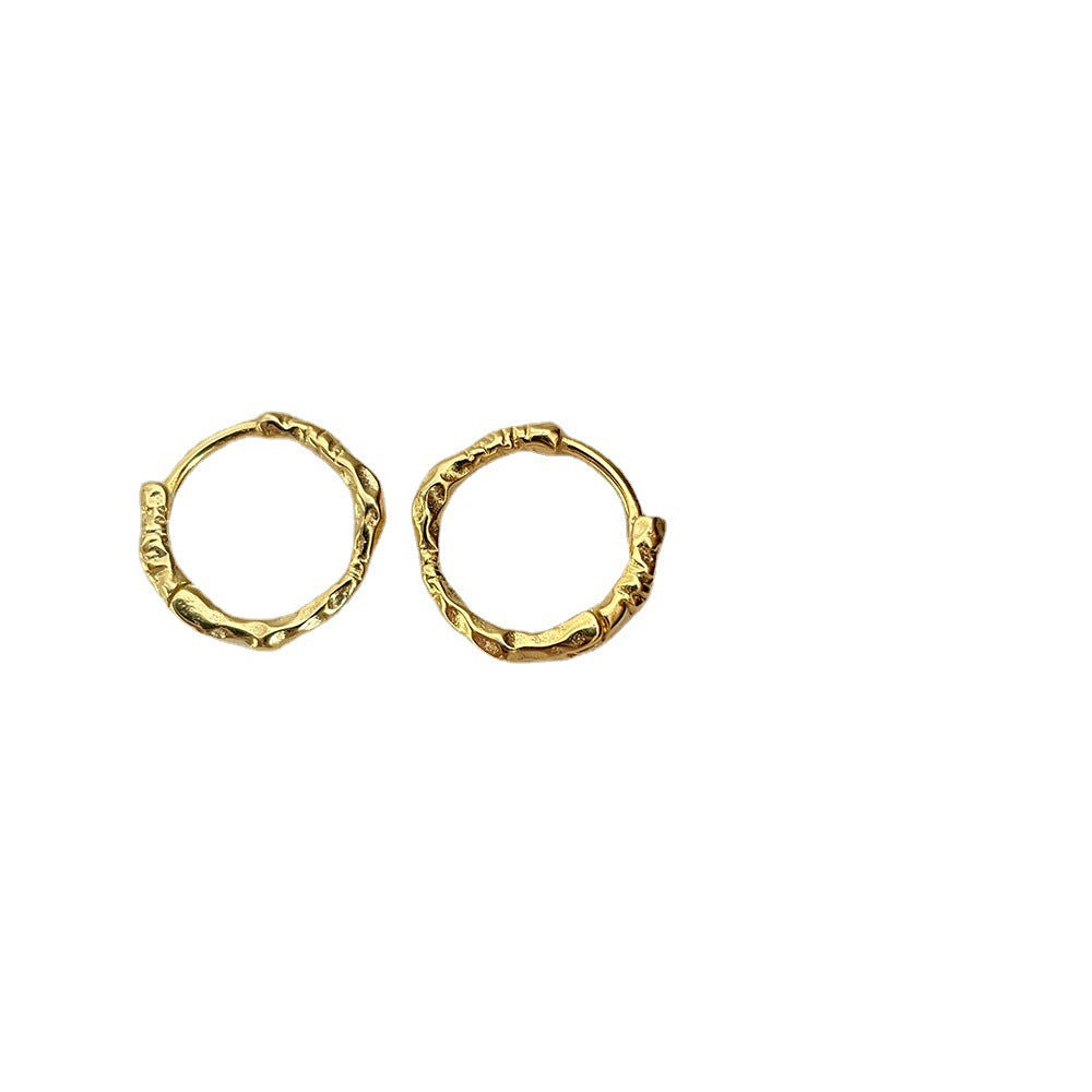 Niche High-grade Ear Bone Sterling Sier Rings