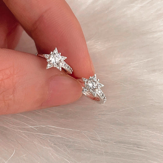 Women's Circle Design High-grade Simple Niche Ear Bone Earrings