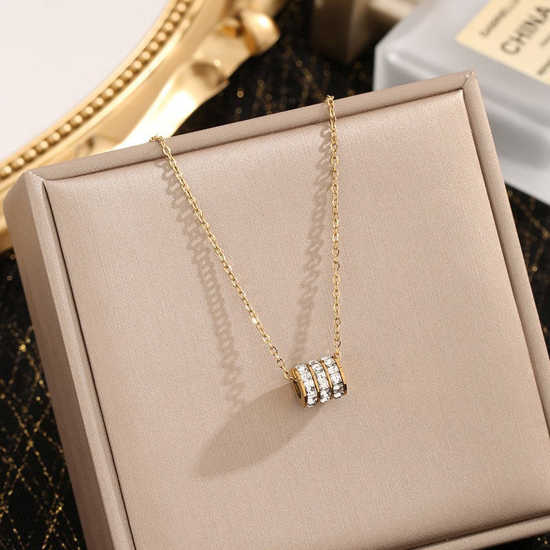 Women's Does Not Fade Temperament Entry Lux Necklaces