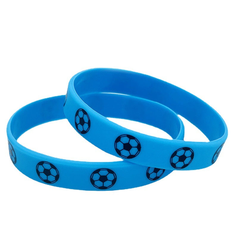 Women's & Men's World Cup Sports Simple Fans Theme Commemorative Printing Football Bracelets