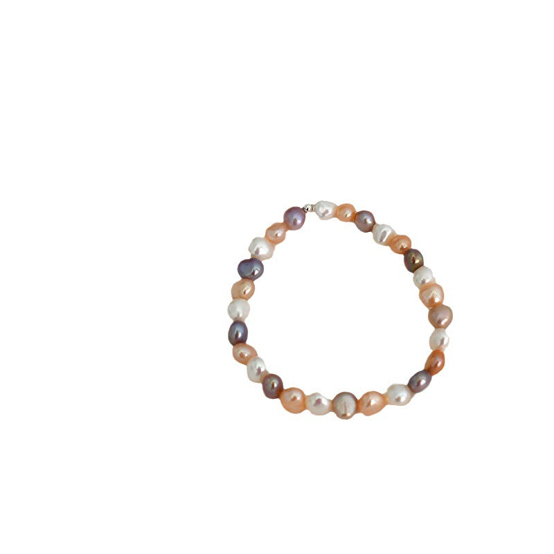 Women's Baroque Retro Fashion Special Interest Light Luxury Mixed Colorful Jane Bracelet