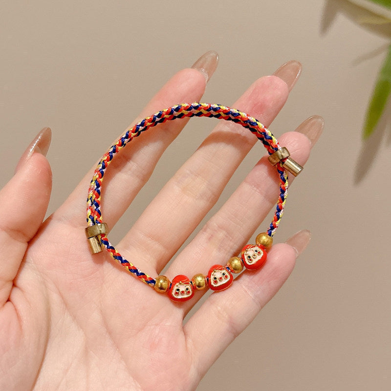 Boat Festival Carrying Strap Colorful Rope Wind Hand-woven Bracelet