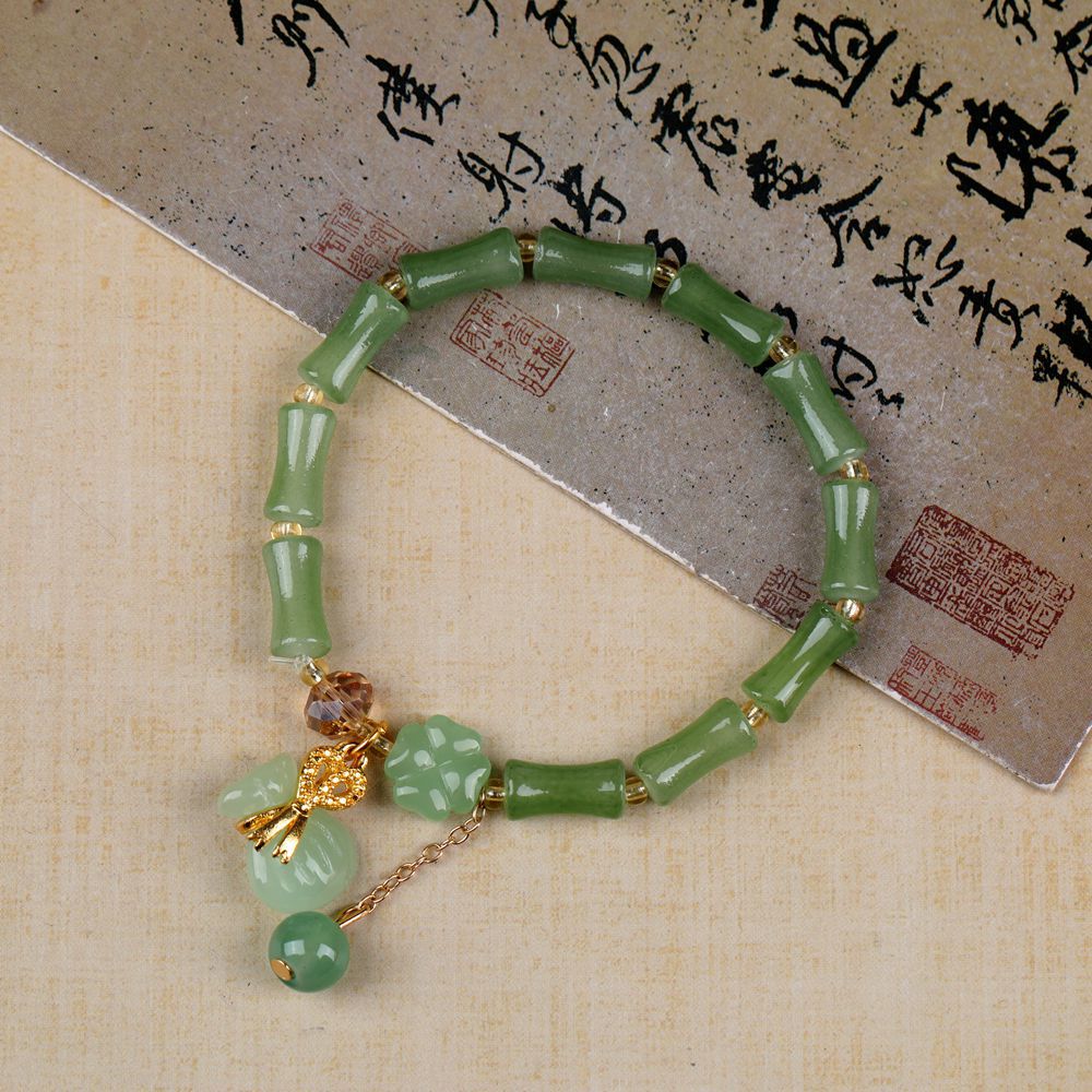 Bell Butterfly Hot Flower Crystal Cultural Bracelets