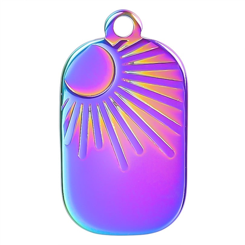 Sun Tag Wind Ornament Accessories Colorful Pendants