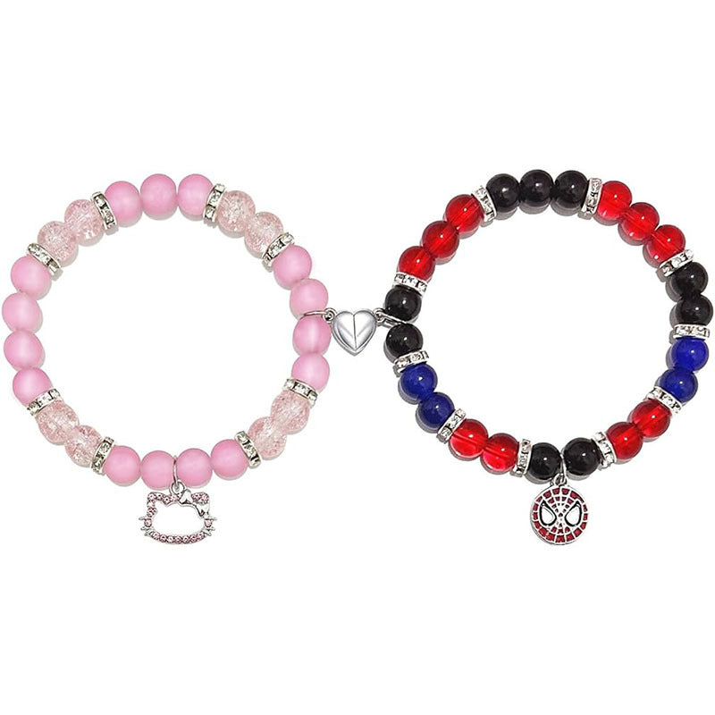 Women's & Men's Friendship Couple Halloween Birthday Gifts For Bracelet