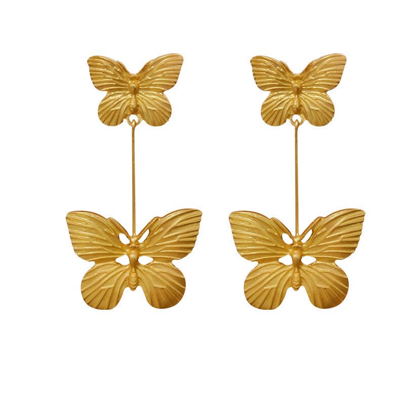 Butterfly Tassel Female Minority Fashion Creative Earrings