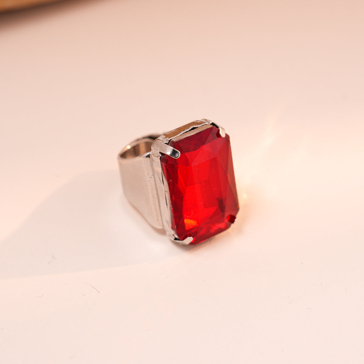 Rose Flower Love Pearl Light Luxury High Sense Ring
