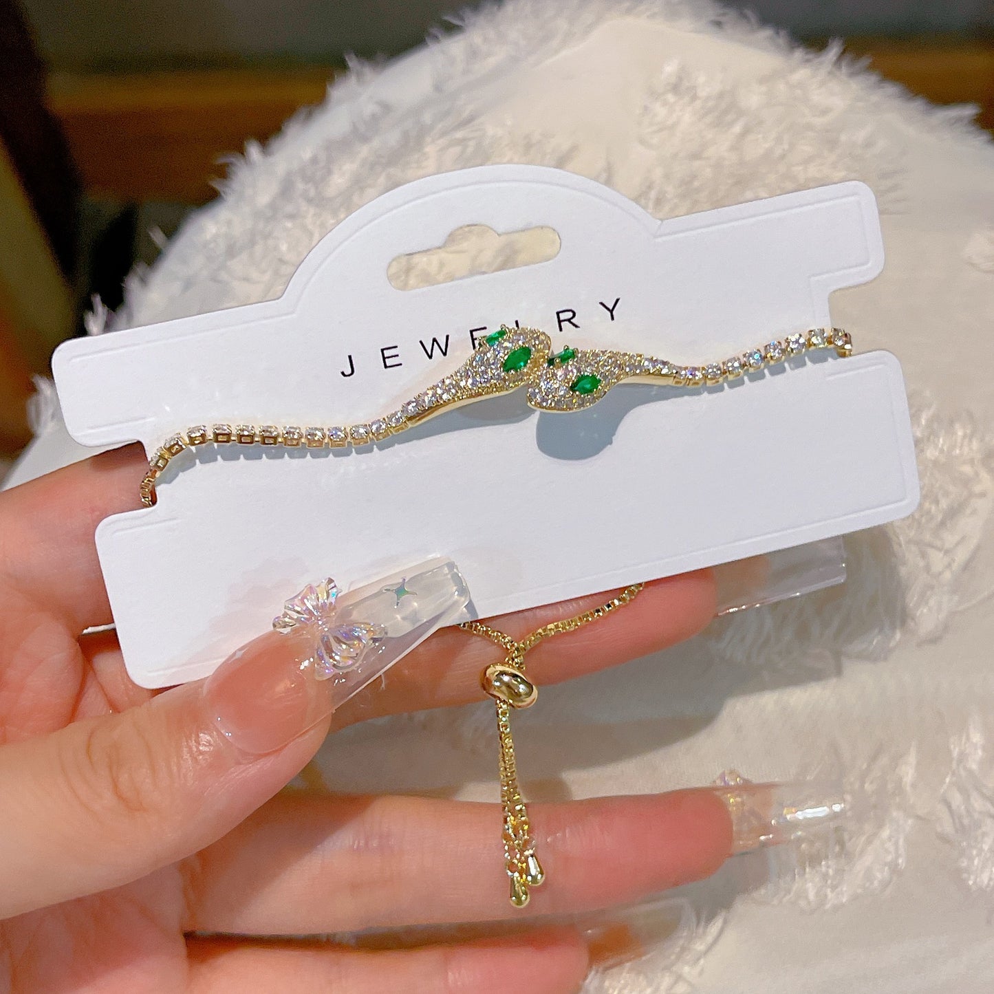 Women's Snake Female High-grade Exquisite Adjustable Chain Bracelet