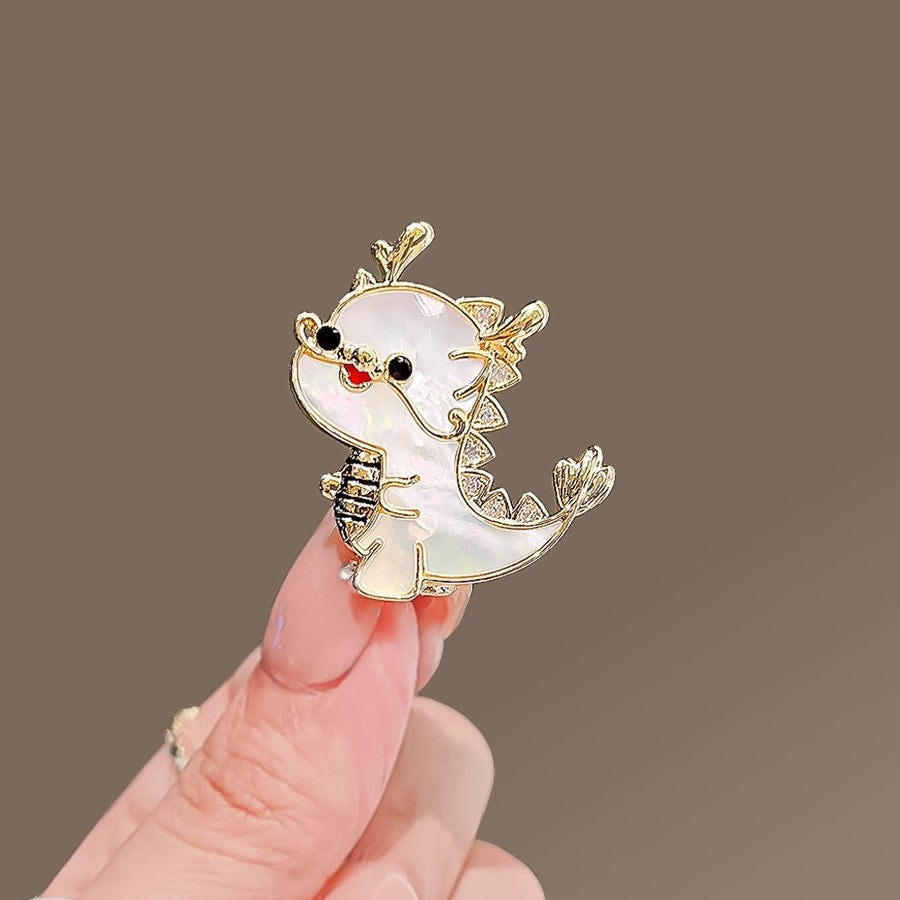 Golden Pearl Corsage Wheat Brooch Female High-grade Brooches